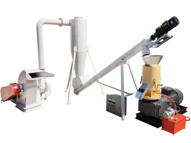 秸桿稻殼顆粒做燃料，開顆粒機(jī)飼料加工廠前景好